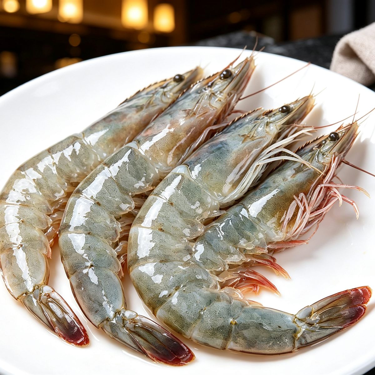 Fresh Whole Cocktail Prawns Shell On