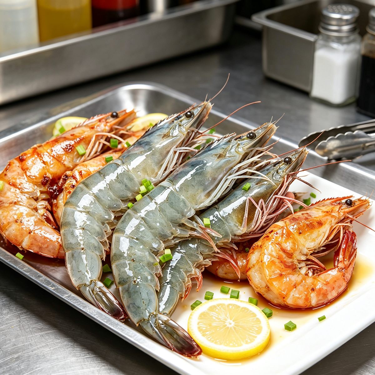 Fresh Whole Cocktail Prawns Shell On